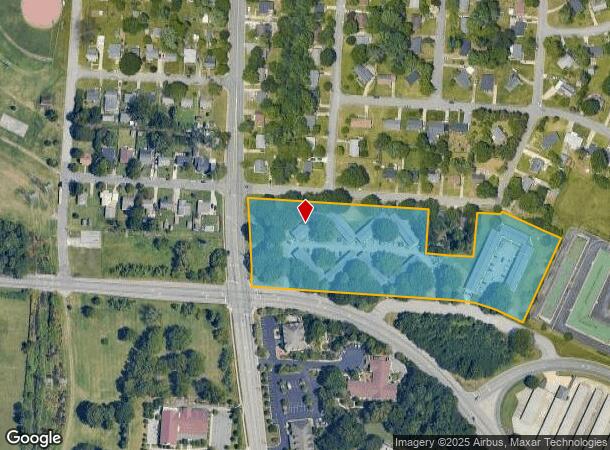  1604 17Th St, Greensboro, NC Parcel Map