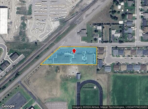  1660 13Th St W, Columbia Falls, MT Parcel Map