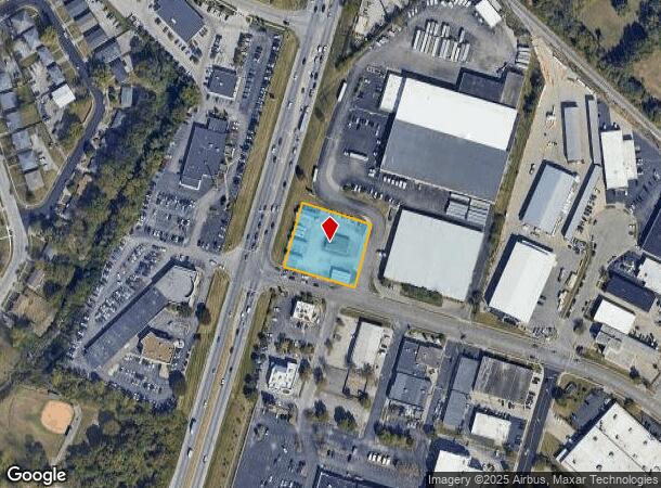  1485 E New Circle Rd, Lexington, KY Parcel Map