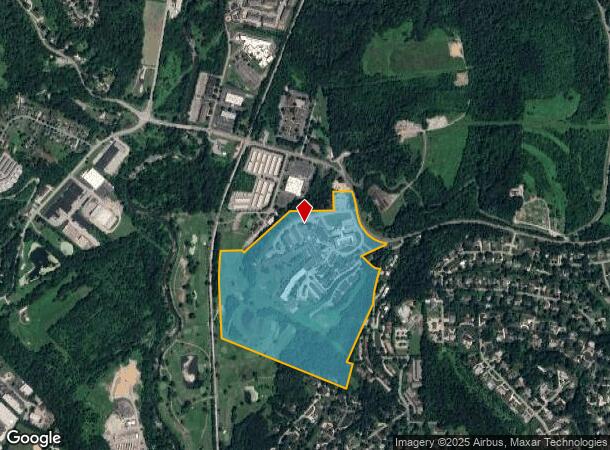 1290 Boyce Rd, Pittsburgh, PA Parcel Map