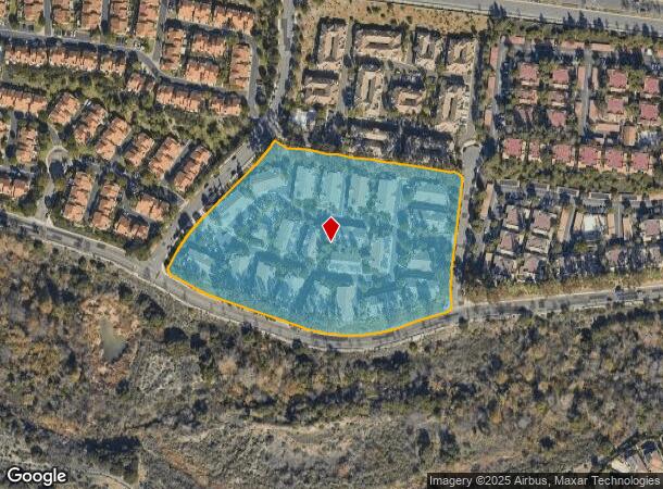  12389 Creekview Dr, San Diego, CA Parcel Map