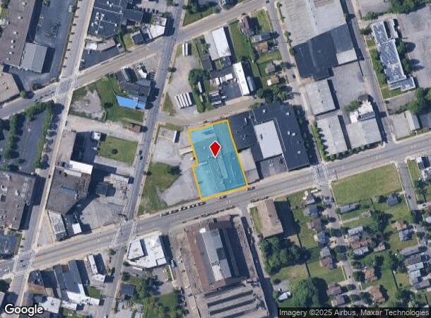 200 Broadway St, Buffalo, NY Parcel Map