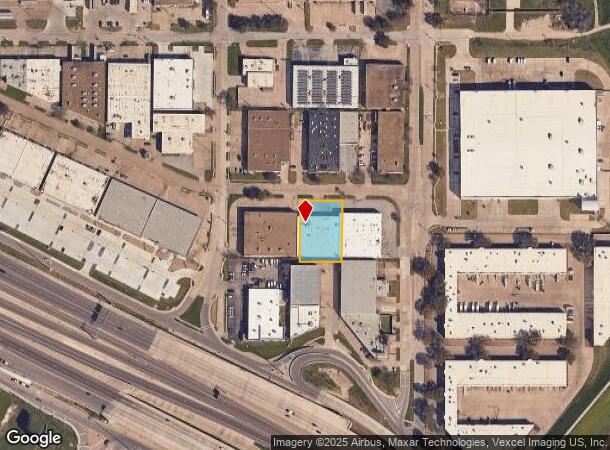 3410 Royalty Row, Irving, TX Parcel Map