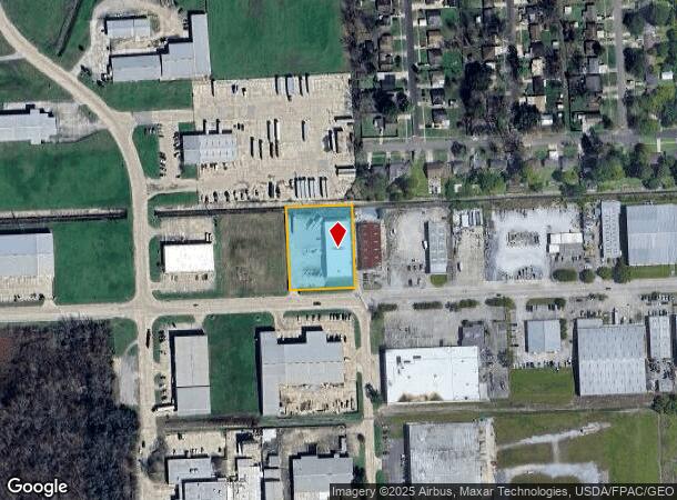 1550 Commercial Dr, Port Allen, LA Parcel Map