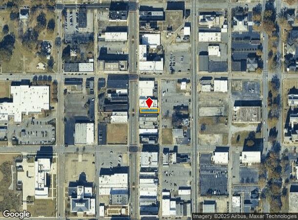  1219 Noble St, Anniston, AL Parcel Map