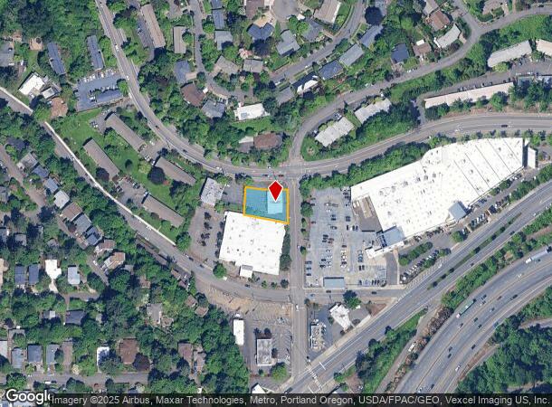 1302 Sw Bertha Blvd, Portland, OR Parcel Map
