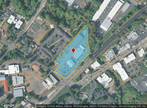 12585 Sw Pacific Hwy, Portland, OR Parcel Map