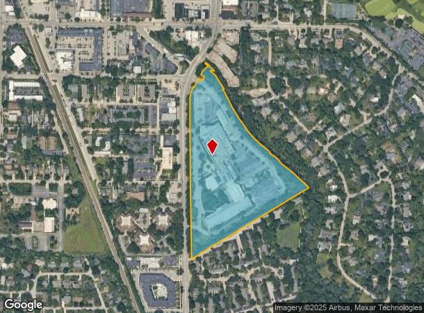 801 Waukegan Rd, Glenview, IL Parcel Map