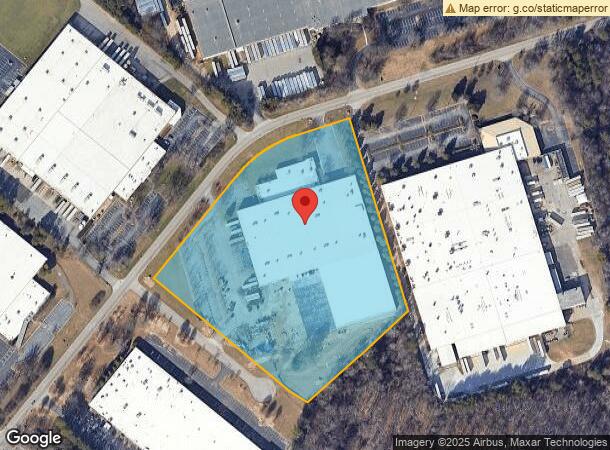  1233 Palmour Dr, Gainesville, GA Parcel Map