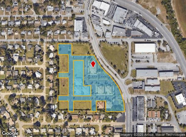 1909 Unknown, Melbourne, FL Parcel Map