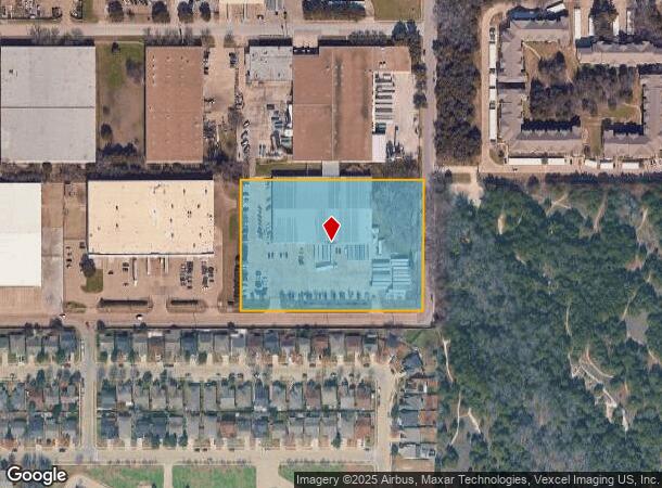  2801 E Saner Ave, Dallas, TX Parcel Map