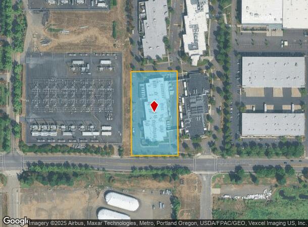 6327 Ne Evergreen Pkwy, Hillsboro, OR Parcel Map