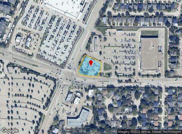 1202 N Greenville Ave, Allen, TX Parcel Map