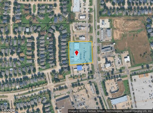 6133 Fry Rd, Katy, TX Parcel Map