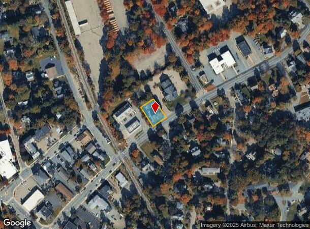 24 Mechanic St, Foxboro, MA Parcel Map