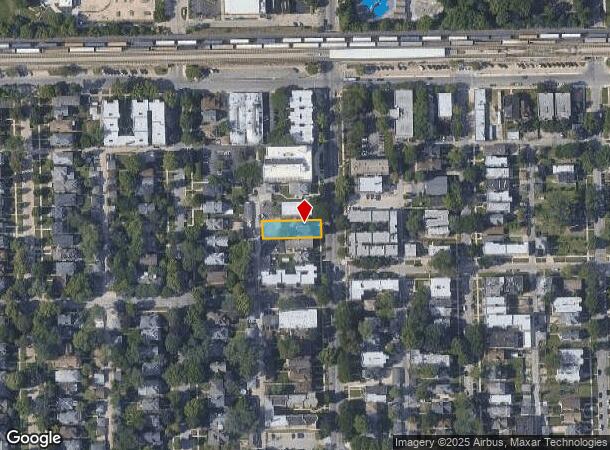  316 N Austin Blvd, Oak Park, IL Parcel Map