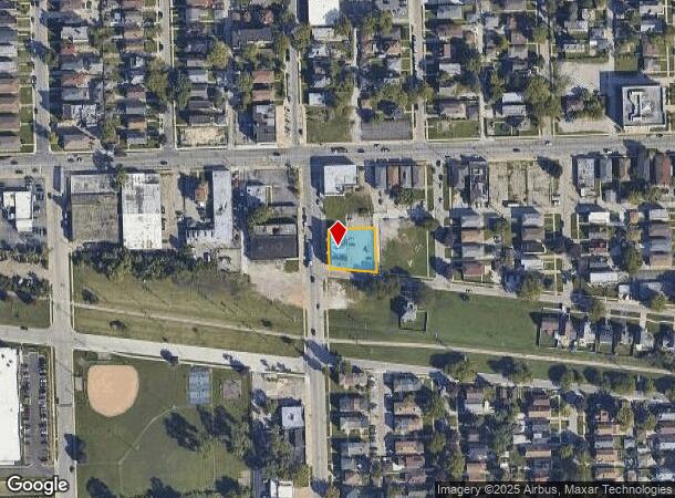  1021 S 17Th Ave, Maywood, IL Parcel Map