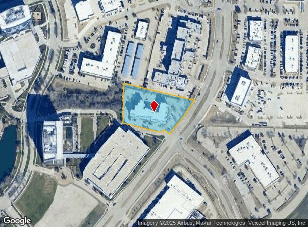  8355 Parkwood Blvd, Plano, TX Parcel Map