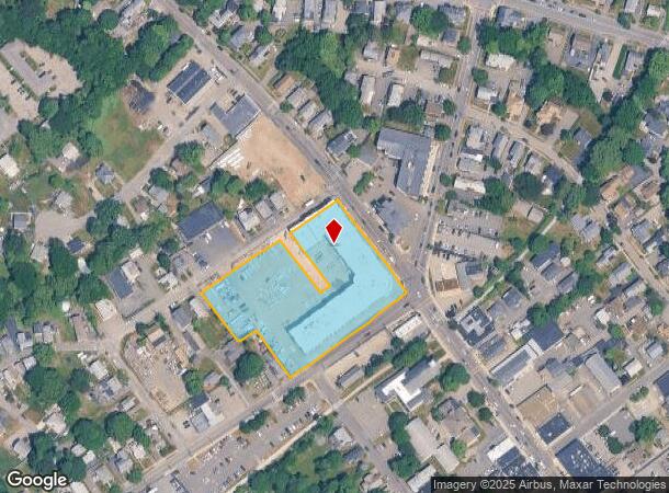  128 Maple St, Danvers, MA Parcel Map