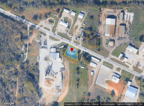 3590 E Highway 114, Rhome, TX Parcel Map