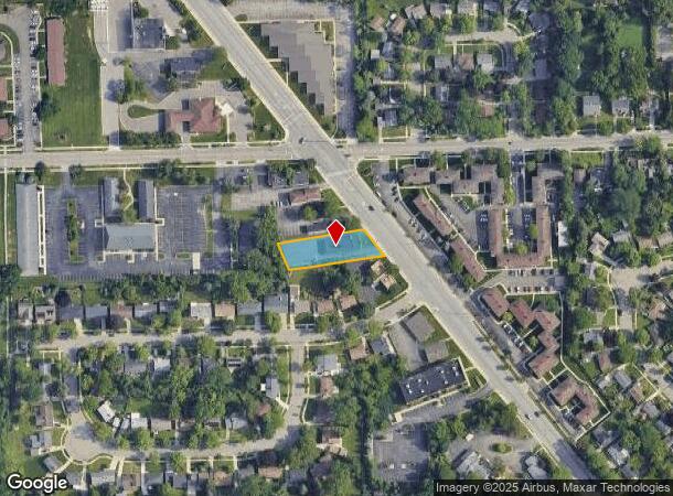1819 W Stadium Blvd, Ann Arbor, MI Parcel Map