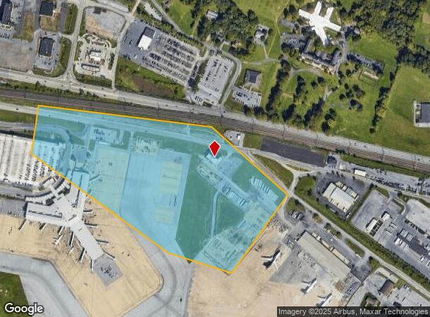 Hbg Intl Airport, Middletown, PA Parcel Map