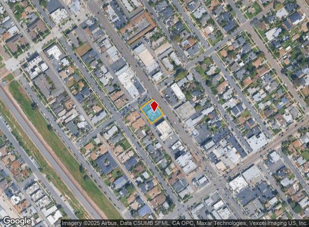  1905 S Coast Hwy, Oceanside, CA Parcel Map