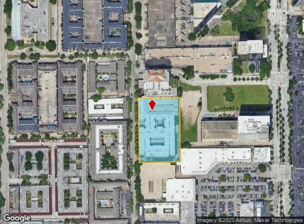 2525 Mccue Rd, Houston, TX Parcel Map