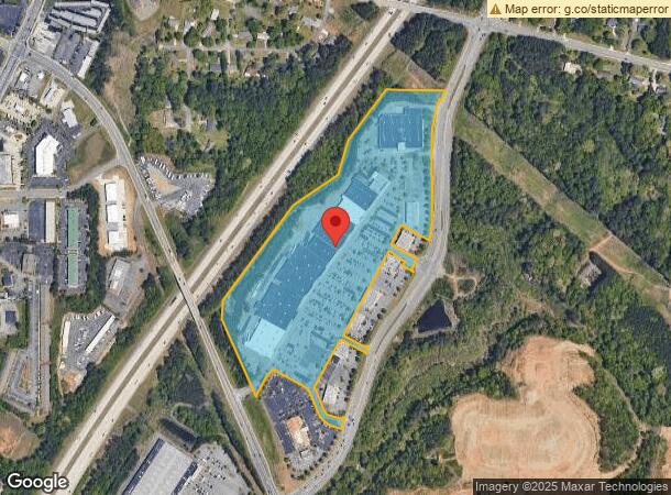  525 Buford Dam Rd, Cumming, GA Parcel Map