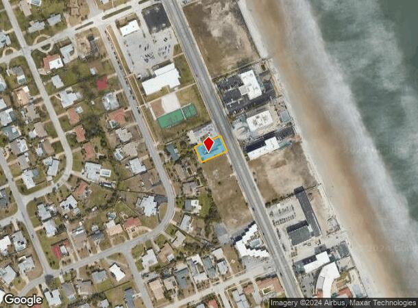  1055 N Atlantic Ave, Daytona Beach, FL Parcel Map