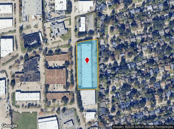 1656 Townhurst Dr, Houston, TX Parcel Map
