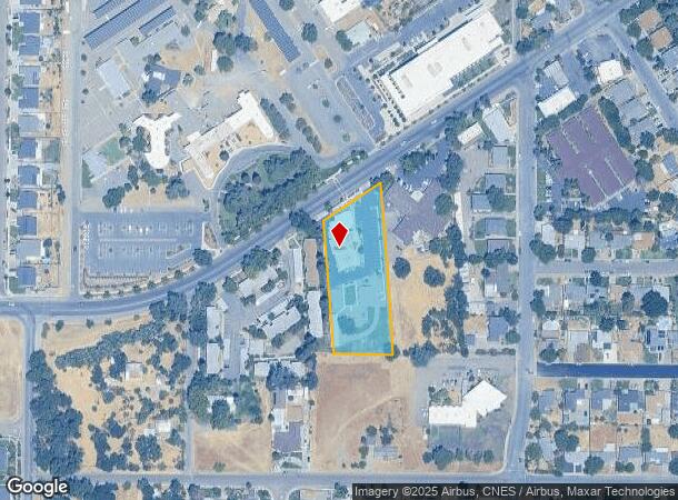  1805 Walnut St, Red Bluff, CA Parcel Map