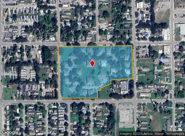  503 Oakhaven Cir, Immokalee, FL Parcel Map