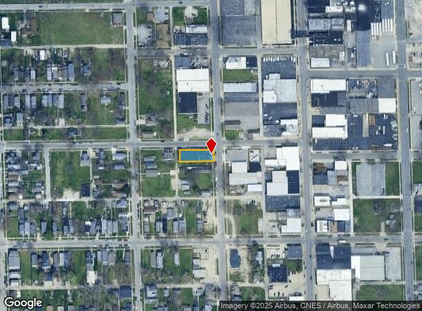  1902 S Harrison St, Fort Wayne, IN Parcel Map