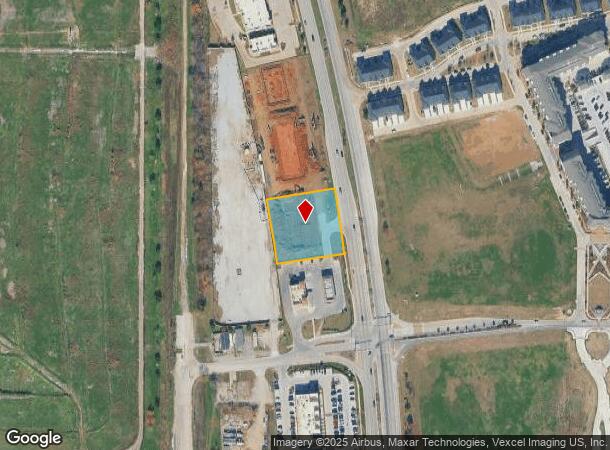 4010 N Collins St, Arlington, TX Parcel Map