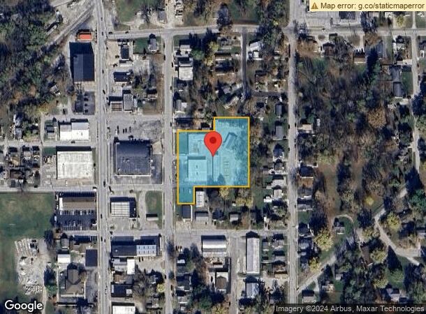  501 N Indiana St, Greencastle, IN Parcel Map