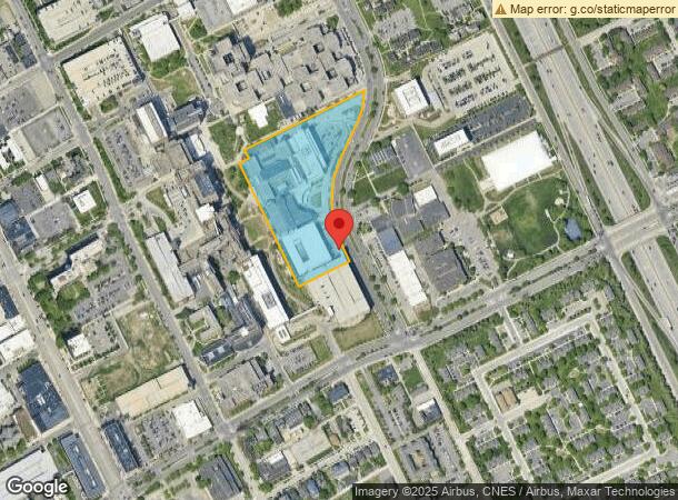  3901 Beaubien St, Detroit, MI Parcel Map