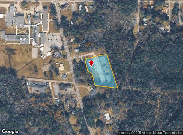  8635 Bryant Dr, Bayou La Batre, AL Parcel Map