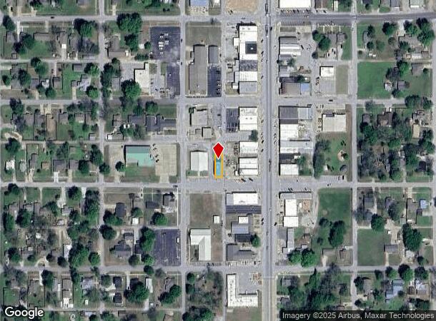  117 W Cypress St, Coweta, OK Parcel Map