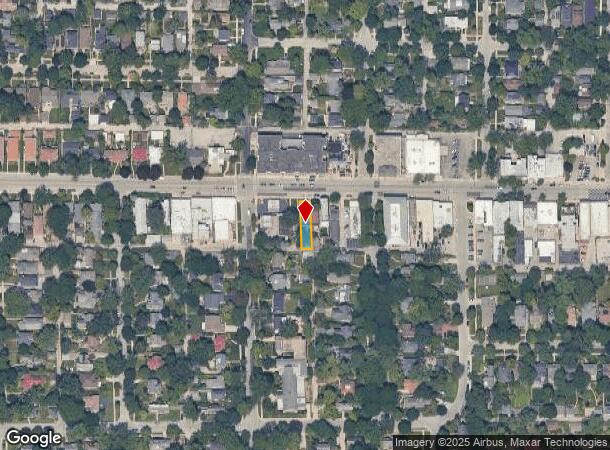  2956 Central St, Evanston, IL Parcel Map