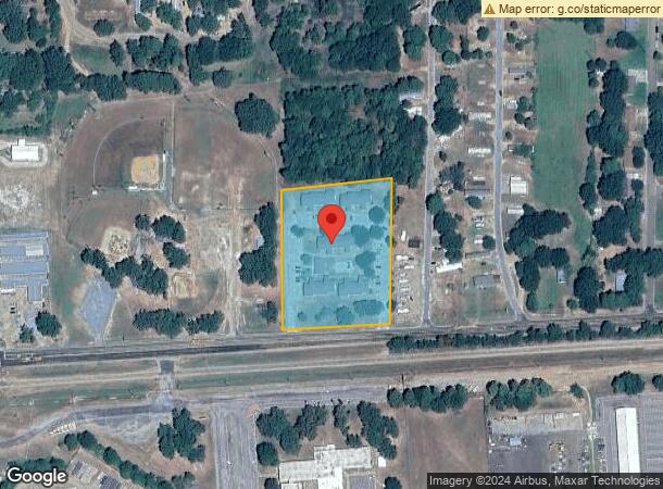  1304 W Avenue A, Hooks, TX Parcel Map