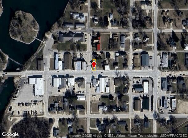 201 E Main St, Fairbank, IA Parcel Map
