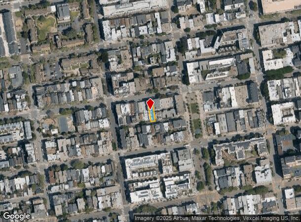 547 Hayes St, San Francisco, CA Parcel Map