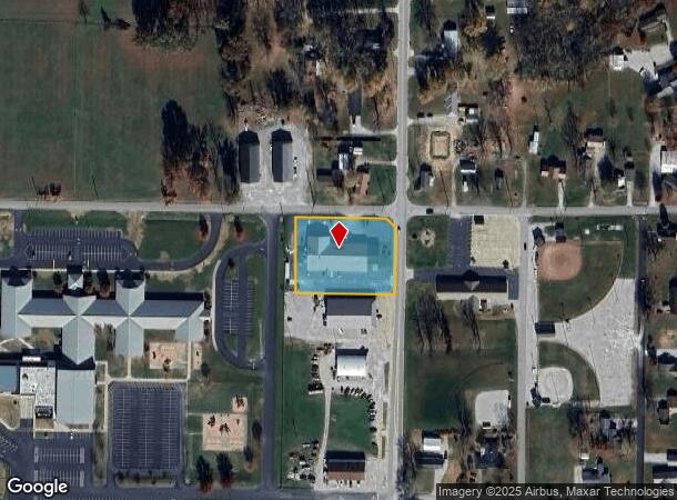 1616 N Section St, Sullivan, IN Parcel Map