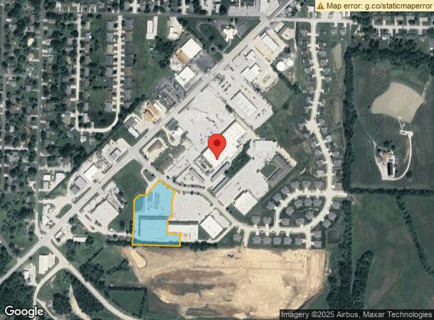  640 Commons Dr, Fulton, MO Parcel Map