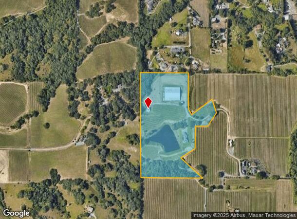 1920 Amber Ridge Way, Windsor, CA Parcel Map