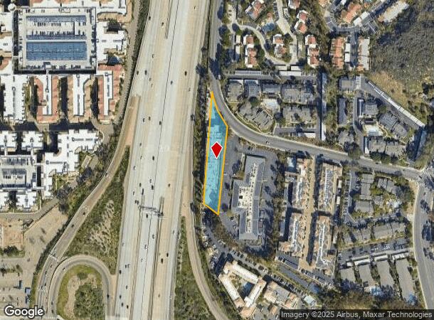  9845 Erma Rd, San Diego, CA Parcel Map