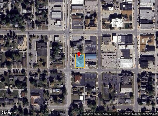 210 W Harrison St, Monticello, IN Parcel Map