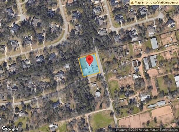  400 Stephen F Austin Dr, Conroe, TX Parcel Map