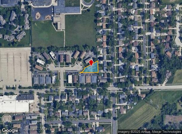  533 S Michigan Ct, Addison, IL Parcel Map